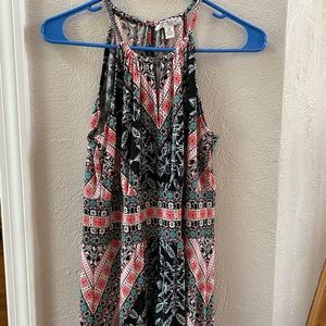 Multi colored maxi dress